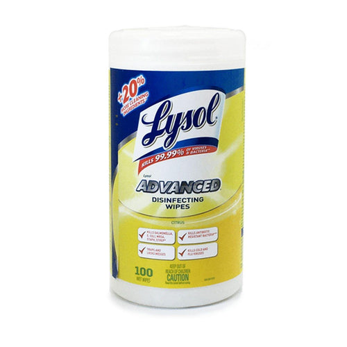 Lysol Disinfecting Wipes (100 Wipes) - SHAMAYA
